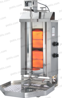 Kebabų kepimo grilis POTIS GD2